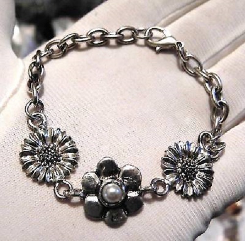 Bracelet couleur argent deco - argent,