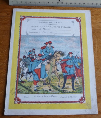 Ancien protège cahier - ancien, protège-cahier
