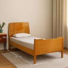 Lit Simple Vintage Années 50