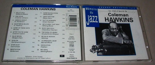 Coleman hawkins les - hawkins, (cd)