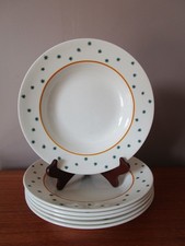 6 ASSIETTES CREUSES GIEN