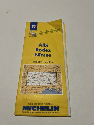Michelin carte routière - routière, n°80