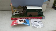 NOREV CIj 4/74/01 SAVIEM TRANSPORT DE CHEVAUX VERT NEUF + BOITE D ORIGINE TACHEE