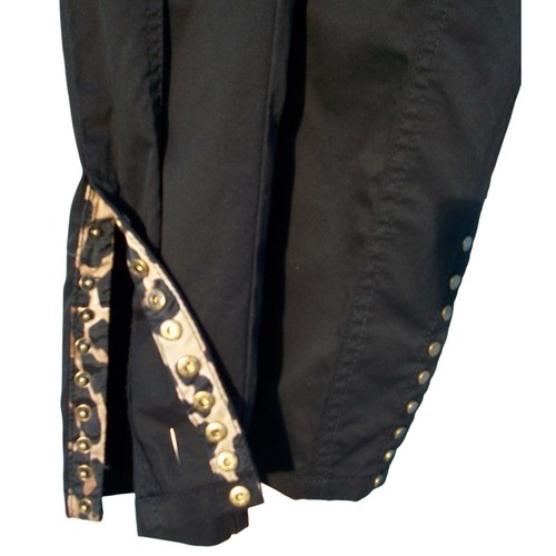Cache black snap embellished - snap,