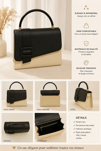 Sac main bandoulière femme - sac,