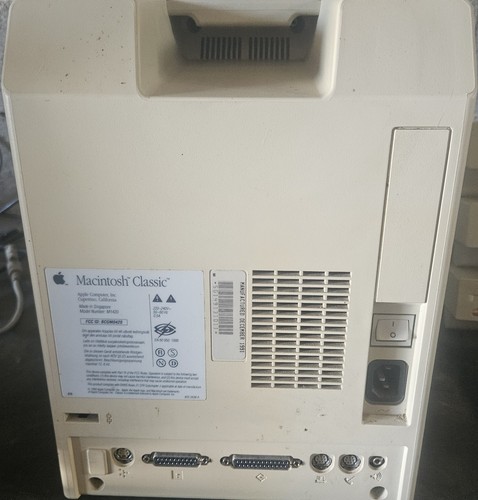 Apple macintosh classic - macintosh, (1991)