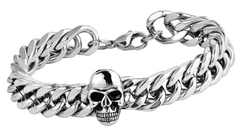 Inox bracelet massif femmes - massif,