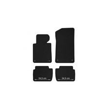 BM06-1 Jeu Tapis De Sol Velour Premium Mat Rouge&Blanc pour BMW Serie 3 E46 1998