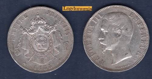 Francs napoléon iii tete - napoléon,