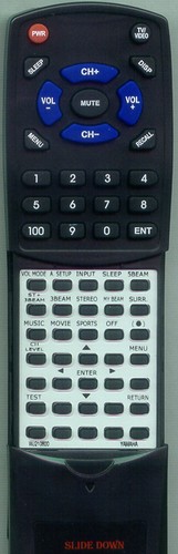 Replacement remote for - remote, yamaha