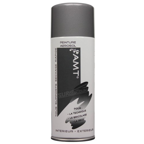 Bombe peinture gris - bombe, de
