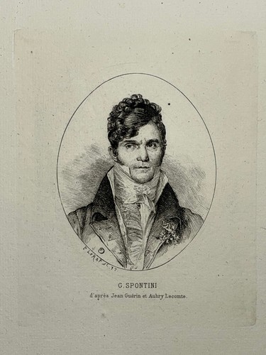 Gaspare spontini portrait - gaspare,