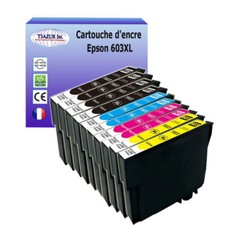 603XL - Lot de 10 Cartouches compatibles  Epson 603 XL (série Etoile de Mer )
