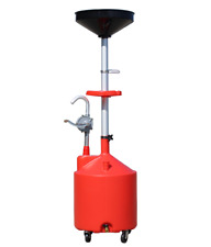 RECUPERATEUR D'HUILE DE VIDANGE 75L AVEC POMPE VIDANGE MANUELLE