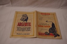 CAHIER ECOLE LION NOIR CIRAGE