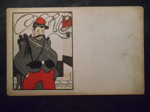 Cpa rare carte originale - cpa,