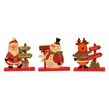 Décorations de noël en bois