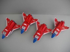 4 avions robots transformers - figurines transformable - Bandaï