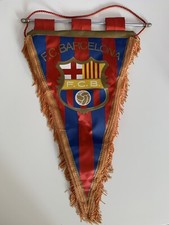 FC Barcelona grand fanion vintage football banderin pennant