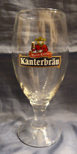 VERRE A BIÈRE : KANTERBRÄU. MAÎTRE KANTER. B.