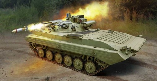 Trumpeter berezhok bmp 2m - berezhok, bmp-2m