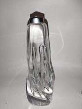 Pied de lampe en cristal