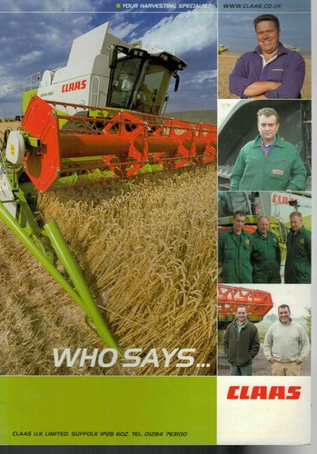 Claas who says - who, ...