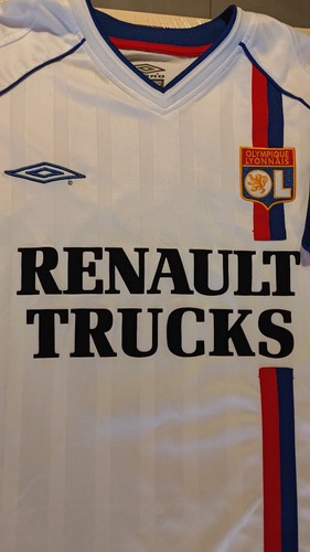 Maillot lyon vintage domicile - lyon,