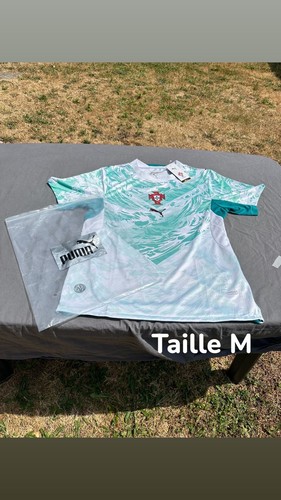 Maillot portugal blanc coupe - maillot,