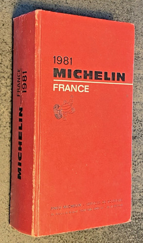 Guide michelin rouge 1981 - michelin,