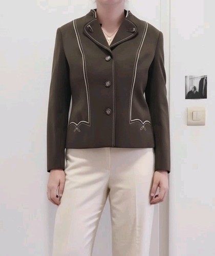 Veste cintrée pure laine - veste,