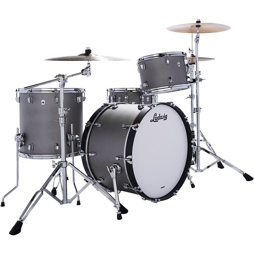 Ludwig heritage cherry 3piece - ludwig,