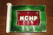 rare et vieux cendrier 1930 NCHP Compagnie Navigation maritime Havraise Le Havre