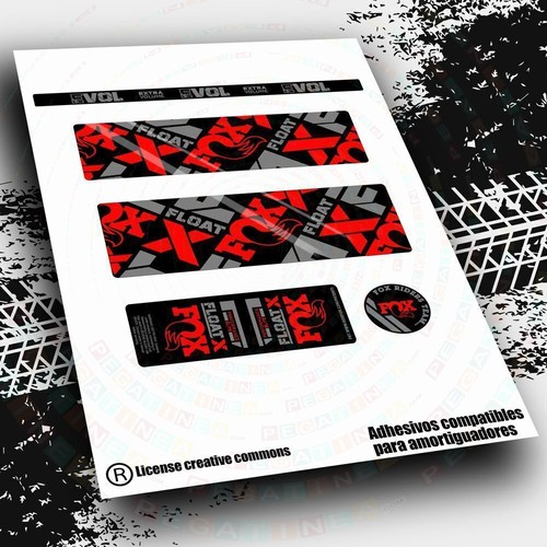 Autocollant compatible fox - compatible,