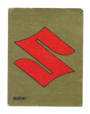 Vignette Panini's Stickers - Suzuki