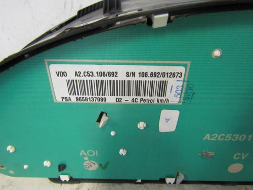 Compteur peugeot 407 phase - compteur,