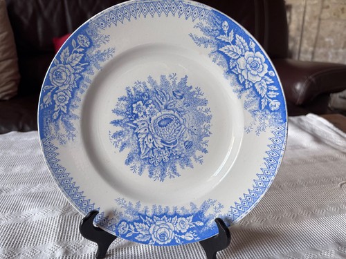 Ancienne assiette plate - ancienne,