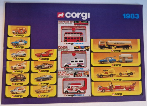 Ancien catalogue corgi 1983 - corgi, de