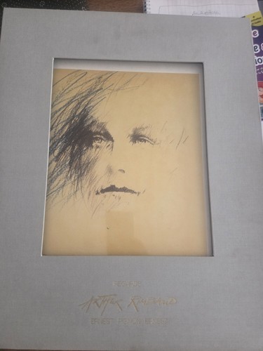 Lithographie arthur rimbaud - arthur,
