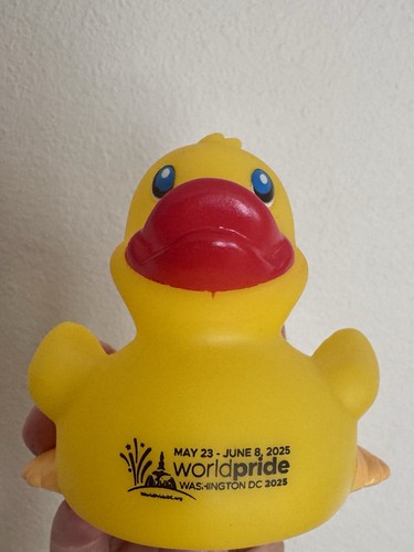 World pride rubber duck - pride,