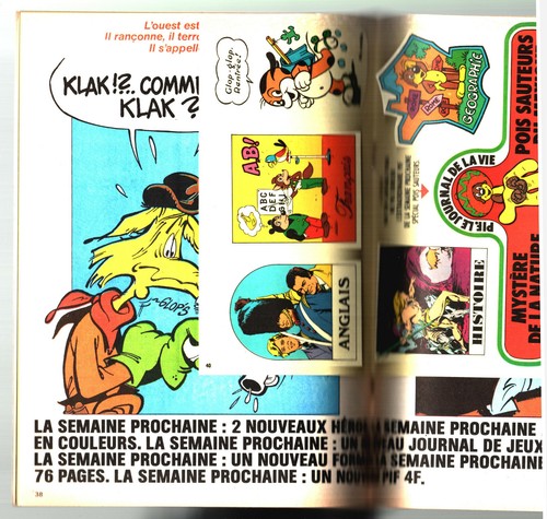 Pif gadget 344 1975 - gadget,
