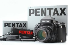 【N Mint++ in BOX 1/2 Shutter Setting】 Pentax 67II AE SMC P 105mm from Japan