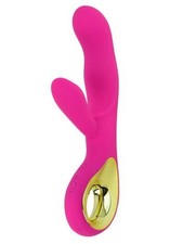 Vibromasseur rabbit USB rose