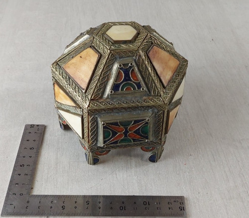 Ancienne boîte bijoux - boîte, à