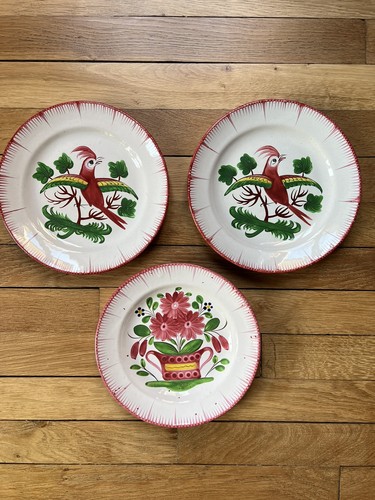 Assiettes faïence de - assiettes,