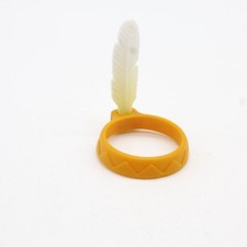 35363 Playmobil Serre Tête Jaune Foncé avec Plume Indien Enfant