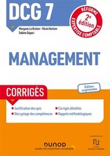 DCG 7 Management - Corrigés -