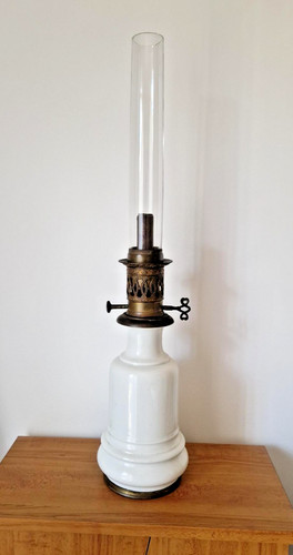Lampe pétrole ancienne - à,