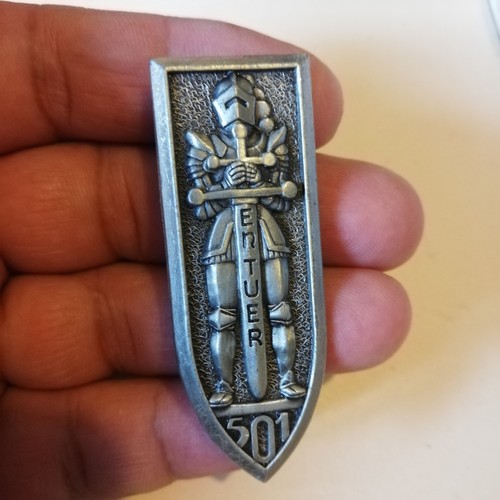 Insigne 501 régiment - 501, e