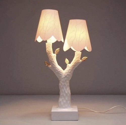 Lampe vintage céramique - ,